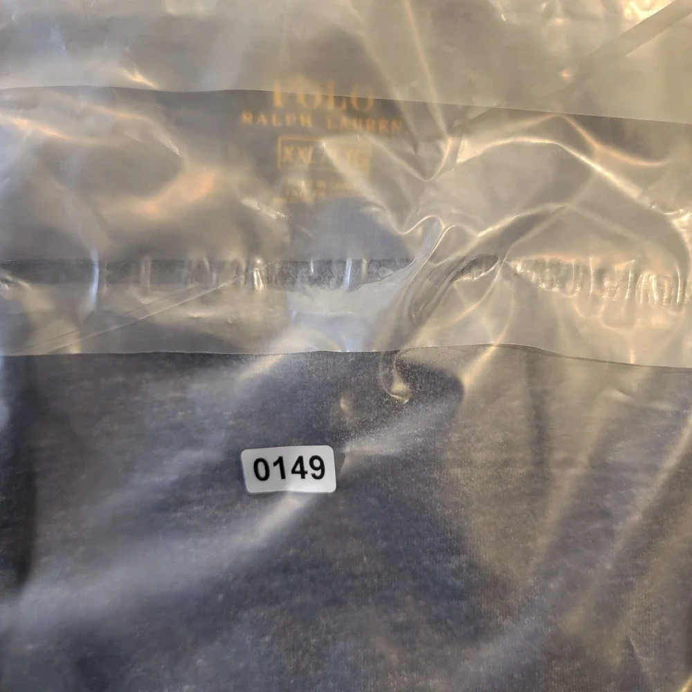 Polo Ralph Lauren Men's XXL T-shirt Long Sleeve Heather Blue Base Layer Casual